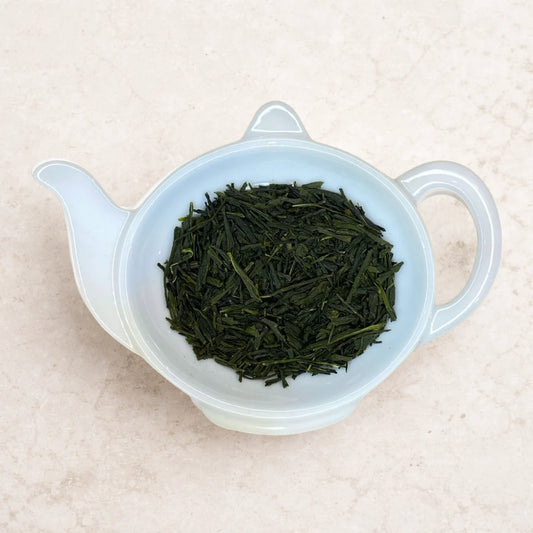 Carstensens Tehandel Sencha KKH5 (100 g) – japansk sencha grøn te i løs vægt, let dampet og rullet te fra Japan med frisk grøn smag og god fylde