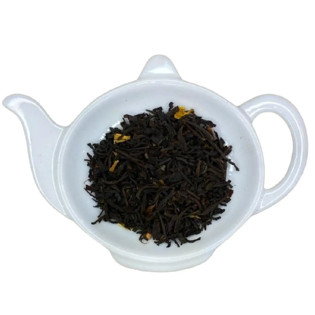 Carstensens Tehandel Sort æble og kvæde te (100 g) – løs sort te med æble (2%) og kvæde (2%), frugtig aroma og behagelig eftersmag, ideel som eftermiddagste