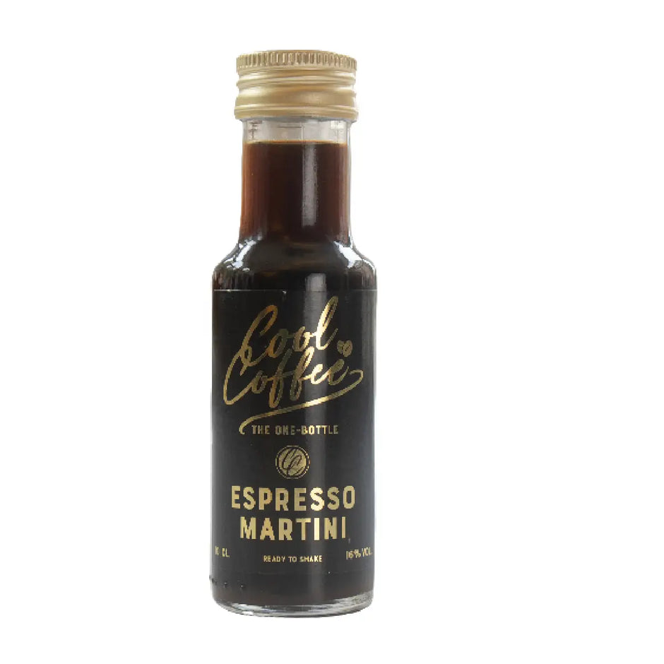 Cool-Coffee Espresso Martini 10 cl færdigblandet kaffecocktail med cold brew-kaffe