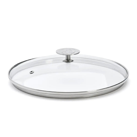de Buyer ALCHIMY glaslåg med rustfrit stålhåndtag Ø24 cm