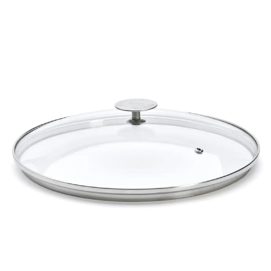 de Buyer ALCHIMY glaslåg med rustfrit stålhåndtag Ø28 cm