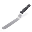 de Buyer FKO vinklet paletkniv i rustfrit stål med fleksibel 20 cm klinge, spejlpoleret overflade og ergonomisk skridsikkert håndtag, total længde 38,5 cm