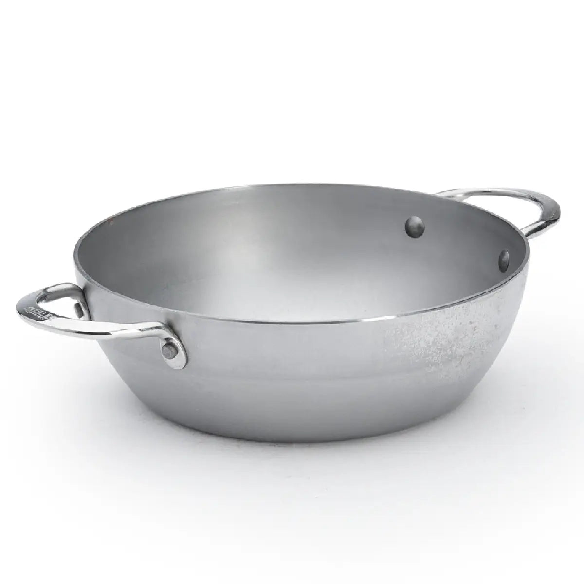 de Buyer Mineral B sauterpande i kulstofstål Ø28 cm, dyb pande med bivoksfinish til sautering, grøntsager og større retter på alle komfurer inklusiv induktion