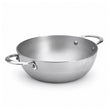 de Buyer Mineral B sauterpande i kulstofstål med 2 håndtag på 28 cm.