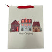 Det Gamle Apotek gavepose i cremefarvet kraftpapir 26 x 32 cm