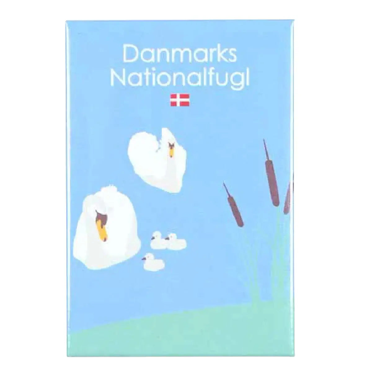 Det Gamle Apotek magnet i tin 8 x 5,4 cm