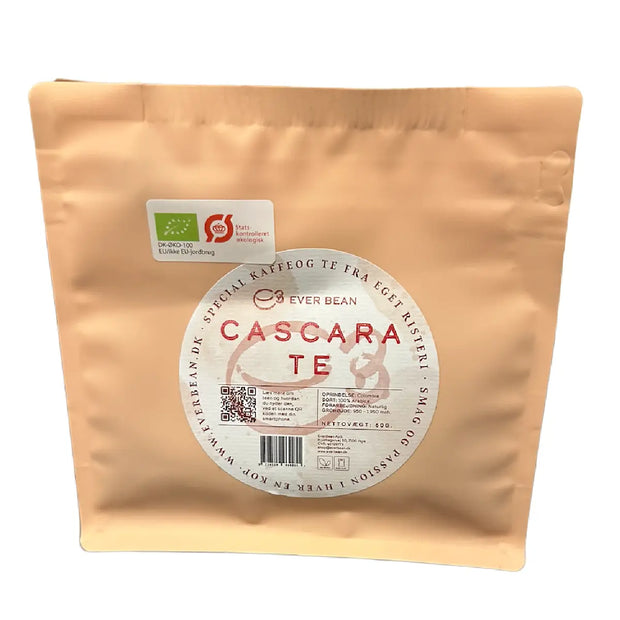 EverBean Cascara Tea økologisk 60 g lavet af tørret frugtkød fra kaffebær