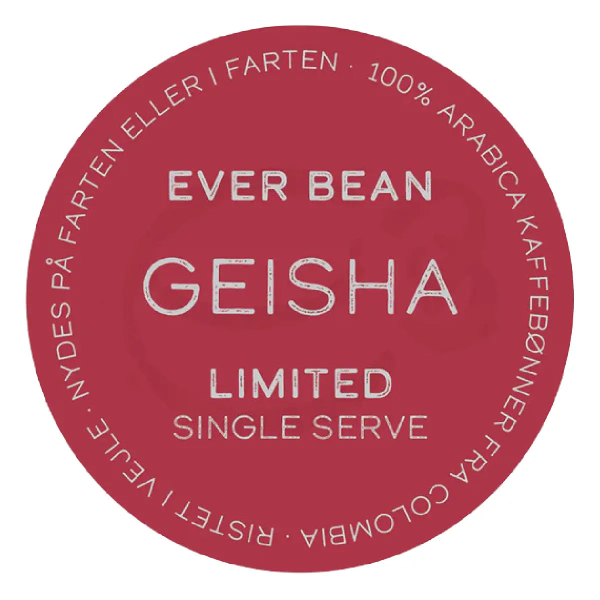 EverBean Limited Colombia Geisha single serve drip bag med 100% Arabica Geisha kaffe fra Colombia