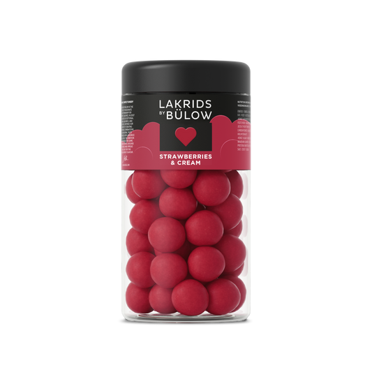 Lakrids By Bülow - LOVE Strawberries & Cream Regular