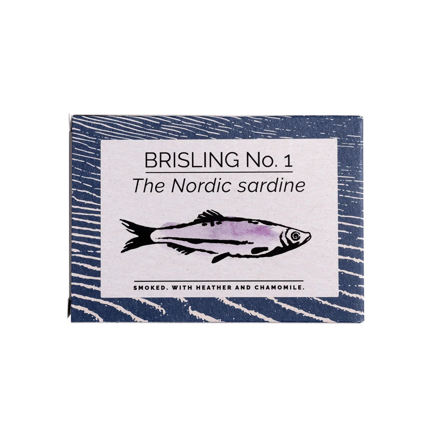 Fangst Brisling No. 1 100 g – røget brisling (nordisk sardine) fra Østersøen, håndpakket i koldpresset rapsolie med kamille og lyng, premium dåsefisk til rugbrød, tapas, salater og nem servering med citron