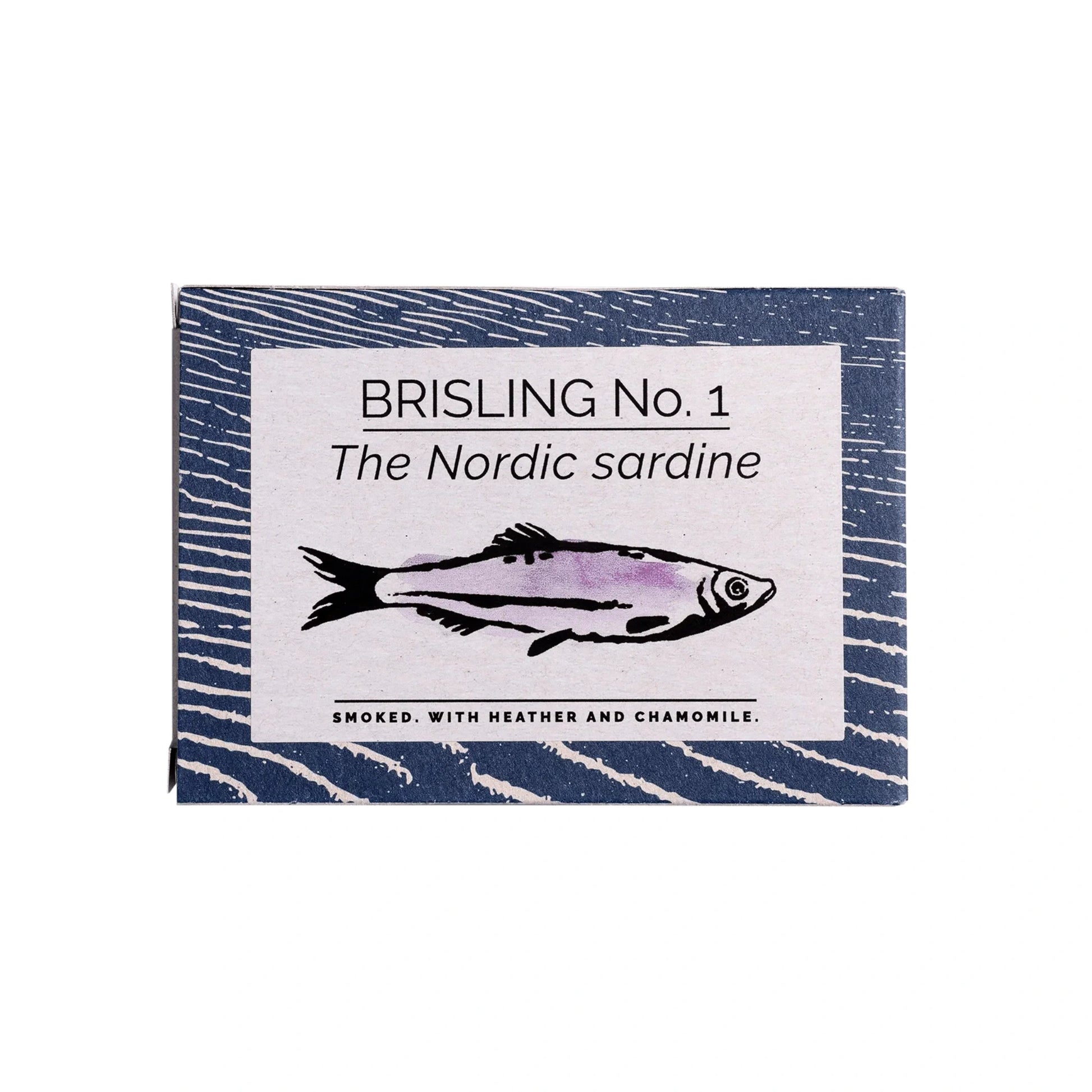 Fangst Brisling No. 1 100 g – røget brisling (nordisk sardine) fra Østersøen, håndpakket i koldpresset rapsolie med kamille og lyng, premium dåsefisk til rugbrød, tapas, salater og nem servering med citron