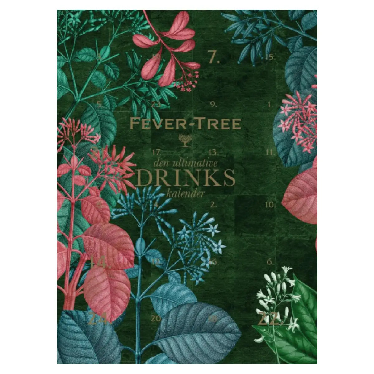 Fever-Tree Advent Calendar, eksklusiv drinkskalender med 24 låger, unikke smagsoplevelser, favoritter og limited edition-varianter i dekorativ genanvendelig æske