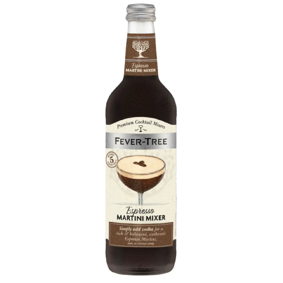 Fever-Tree Espresso Martini Mixer med kaffe og vanilje, 50 cl