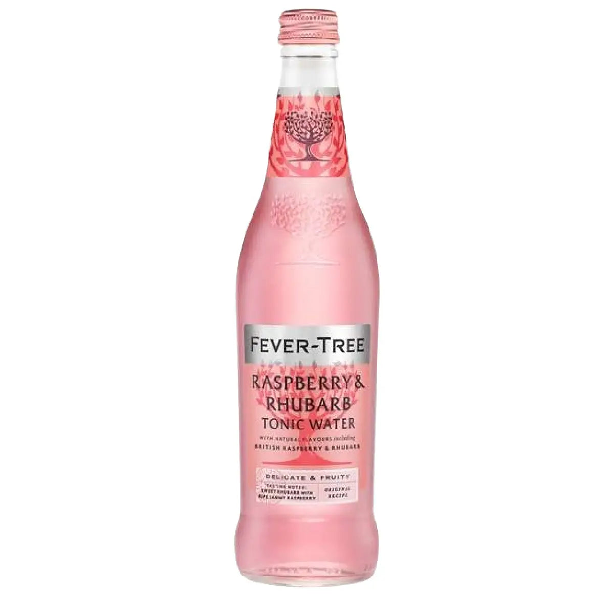 Fever-Tree Raspberry & Rhubarb Tonic Water med hindbær og rabarber, 50 cl