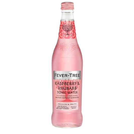Fever-Tree Raspberry & Rhubarb Tonic Water med hindbær og rabarber, 50 cl