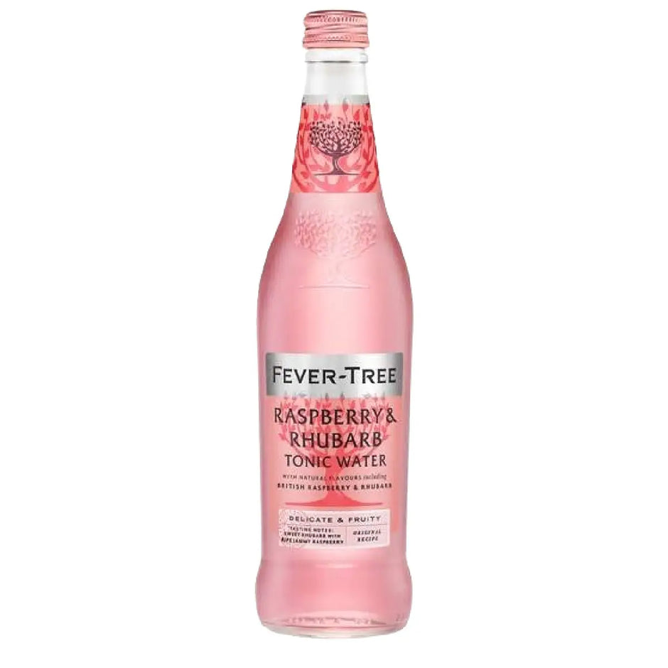 Fever-Tree Raspberry & Rhubarb Tonic Water med hindbær og rabarber, 50 cl