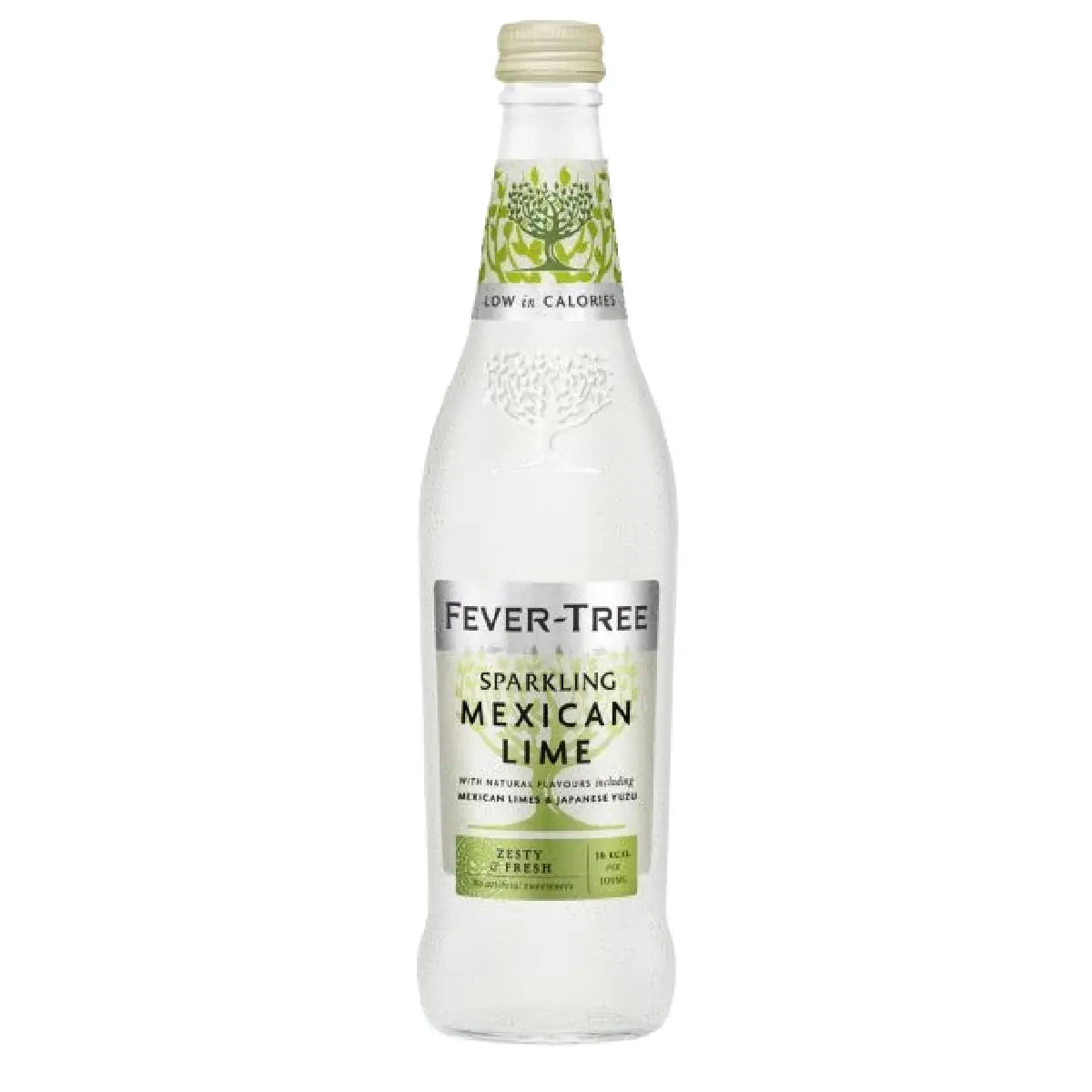 Fever-Tree Sparkling Mexican Lime med mexicansk lime og japansk yuzu, 50 cl