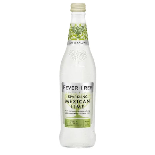 Fever-Tree Sparkling Mexican Lime med mexicansk lime og japansk yuzu, 50 cl