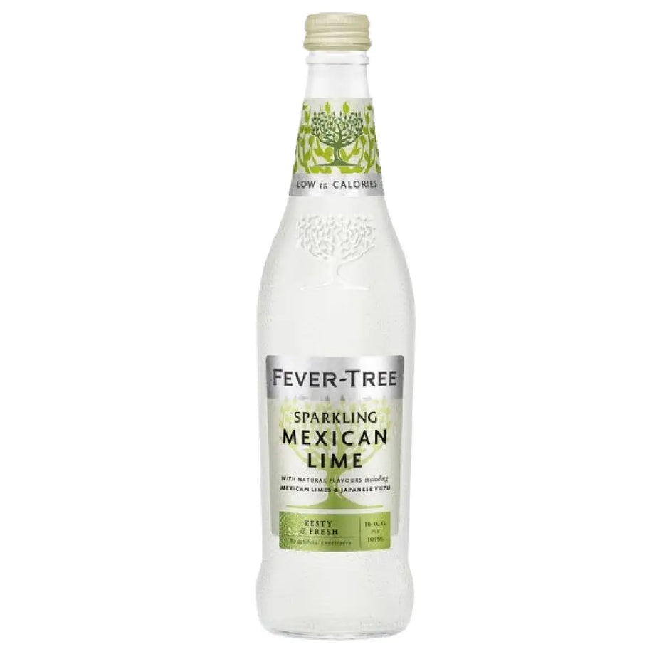 Fever-Tree Sparkling Mexican Lime med mexicansk lime og japansk yuzu, 50 cl