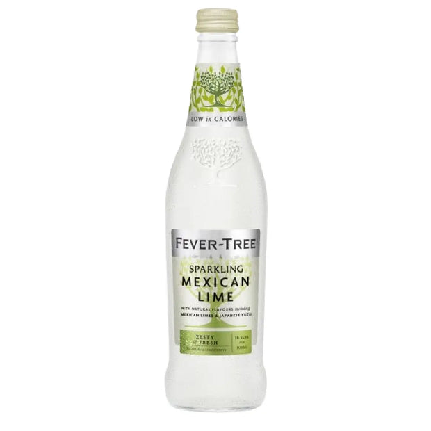 Fever-Tree Sparkling Mexican Lime med mexicansk lime og japansk yuzu, 50 cl