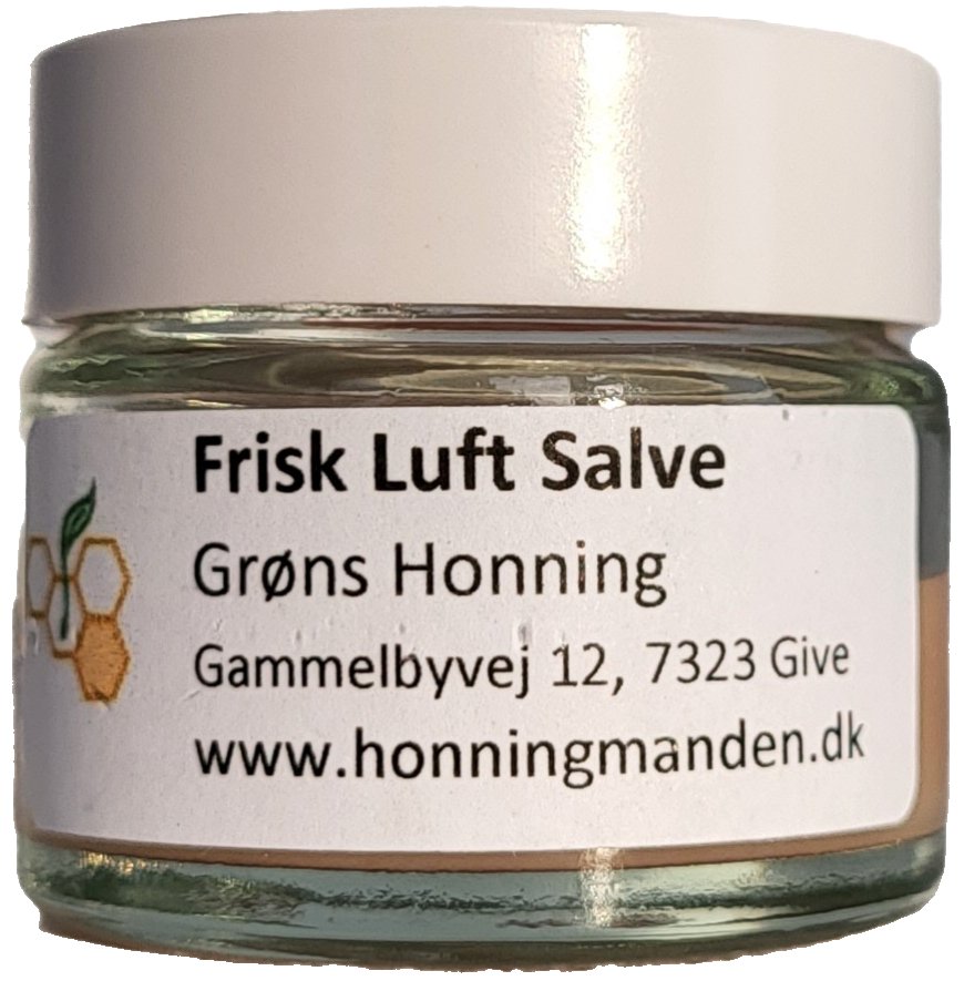 Honningmanden Frisk Luft Salve med eukalyptus, propolis, honning og bivoks