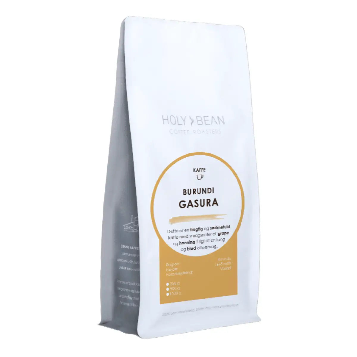Holy Bean Burundi Gasura 250 g kaffe med smagsnoter af grape og honning