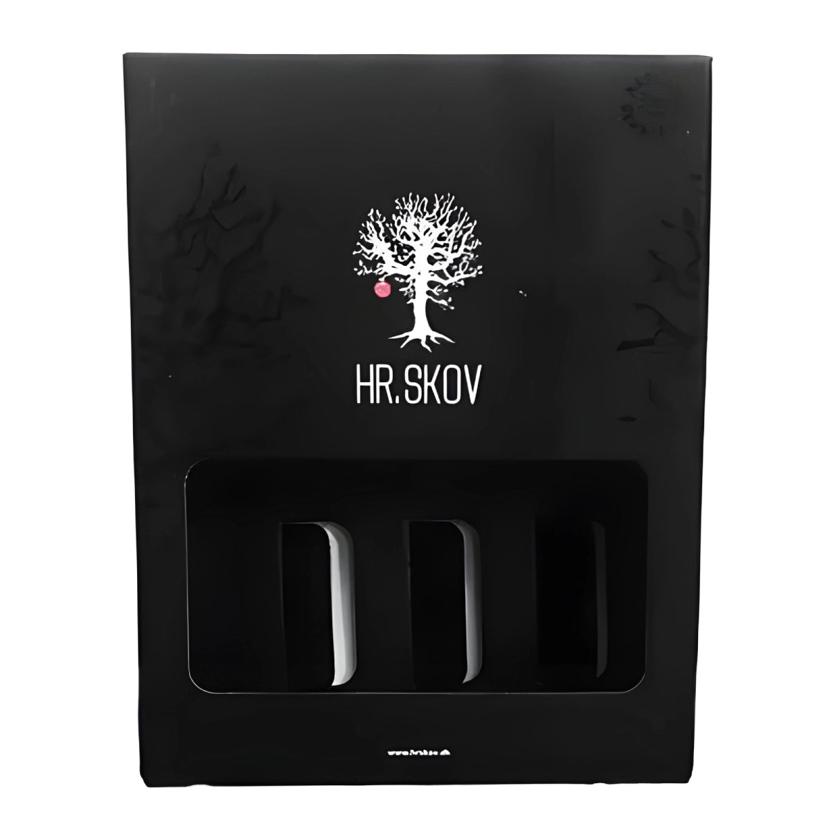 Hr. Skov gavekasse med indlæg – gaveemballage til 3 øl eller 4 flasker á 200 ml, ideel til små snapse, dressinger og delikatesser som flot gaveindpakning