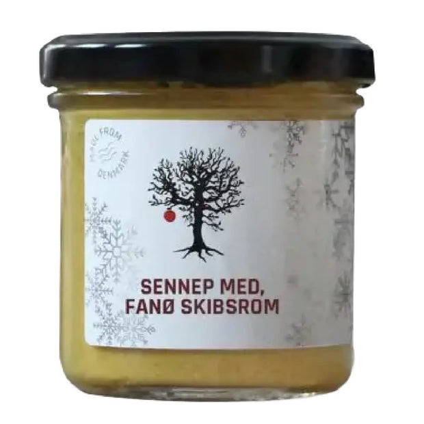 Hr. Skov Jule Sennep, smagfuld sæsonsennep til julefrokost, pølser, skinke, ost, tapas og dressinger