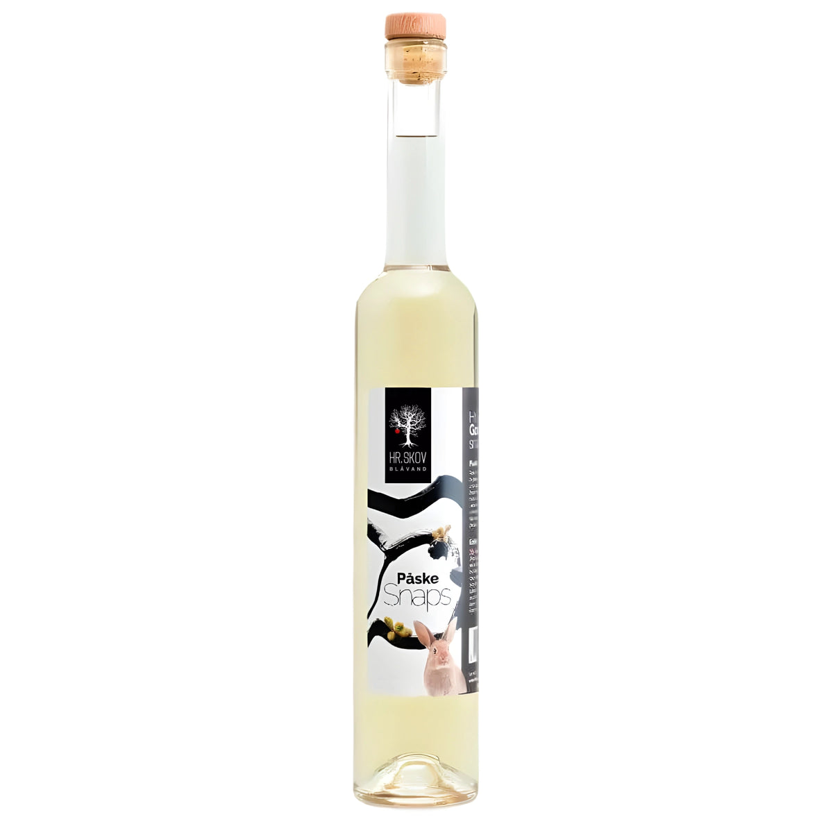 Hr. Skov Påske snaps 50 cl – mild og rund kryddersnaps med noter af citrus, havtorn og lyse granskud, anbefalet serveret ved stuetemperatur til påskefrokost og frokostbord