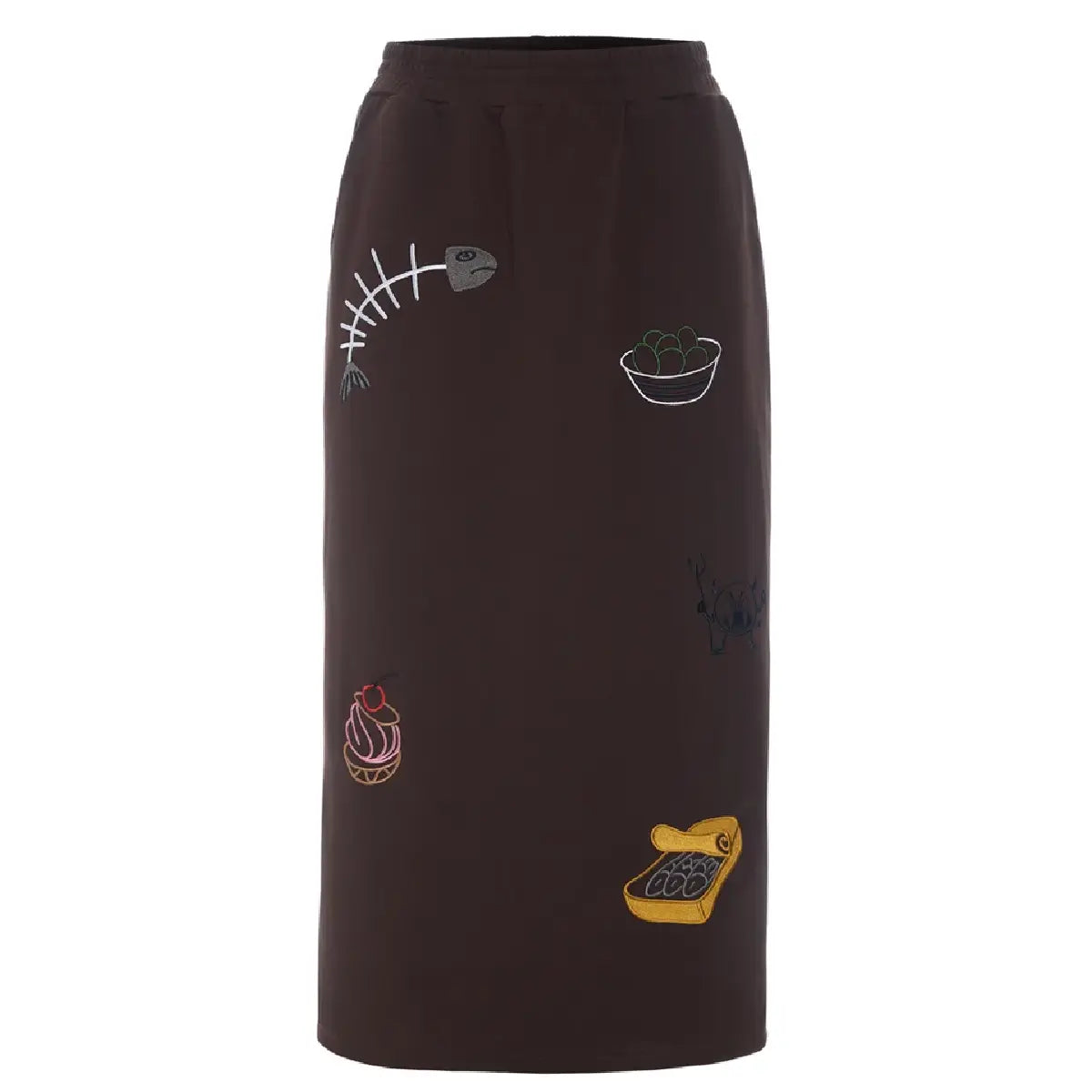 Hunkøn Chili Skirt Brown brun nederdel med afslappet og moderne udtryk