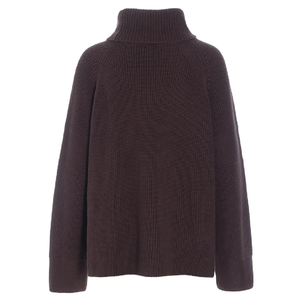 Hunkøn Jules Knit Blouse Chestnut strikket bluse i varm brun nuance