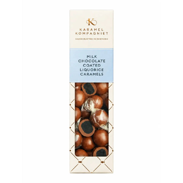 Karamel Kompagniet Lakridskaramel Kugler i Lys Chokolade 109 g
