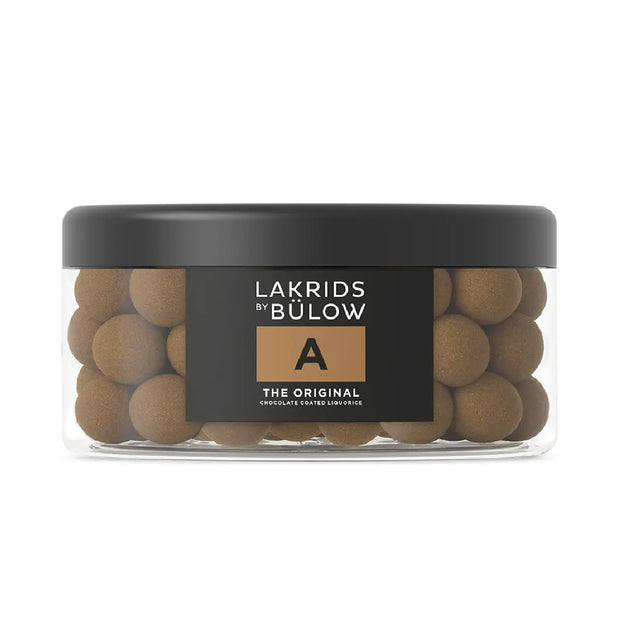 Lakrids by Bülow A - THE ORIGINAL Large 515 g med sød lakrids, premium mælkechokolade og fint lakridspulver