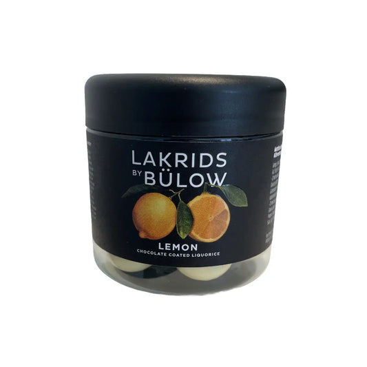 Lakrids by Bülow LEMON Small med saltlakrids, citron og hvid chokolade 115 g