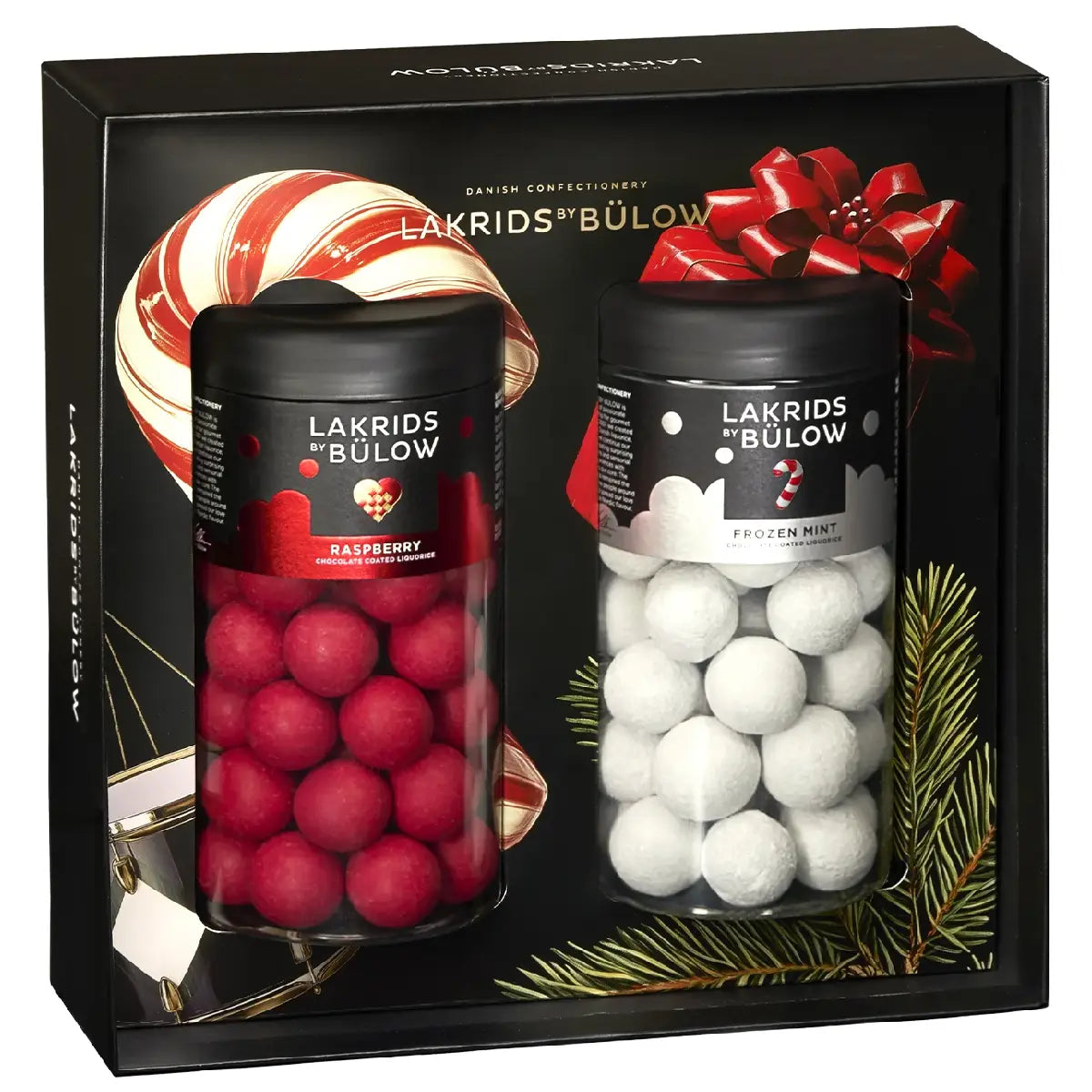 Lakrids by Bülow Winter Box Berry & Frozen 540 g med Crispy Raspberry og Frozen Mint