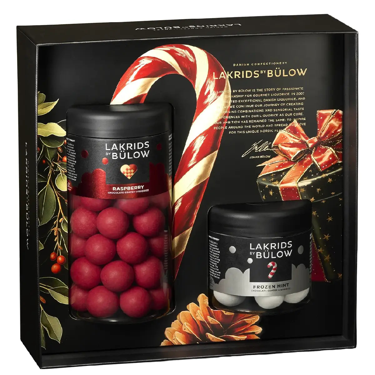 Lakrids by Bülow Winter Box Berry & Frozen Small 385 g med Crispy Raspberry og Frozen Mint