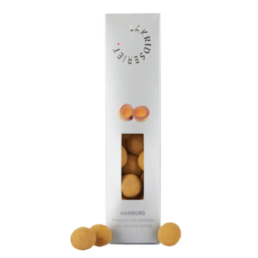 Lakridseriet Hamborg vingummi med chokolade og lakrids, 170 g