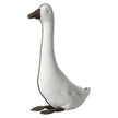 Maileg Goose Small Off White, lille dekorativ gås i lyst stof til julepynt, børneværelse og hyggelige Maileg-opstillinger