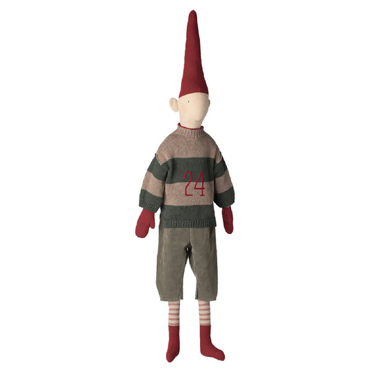 Maileg nisse str. 6 dreng med strikket sweater