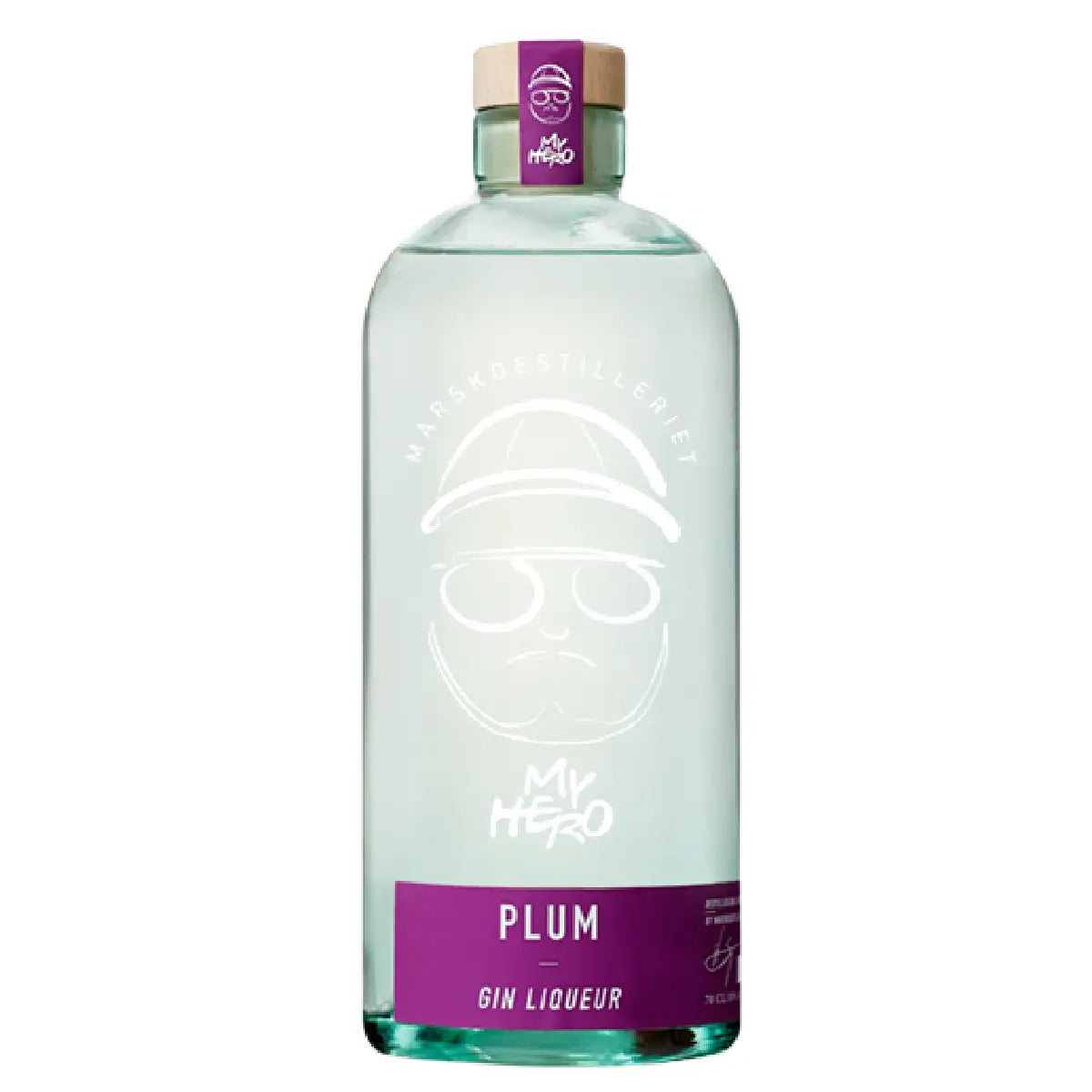Marskdestilleriet Gin Likør Blomme med sød og frugtig smag af solmodne blommer, 70 cl