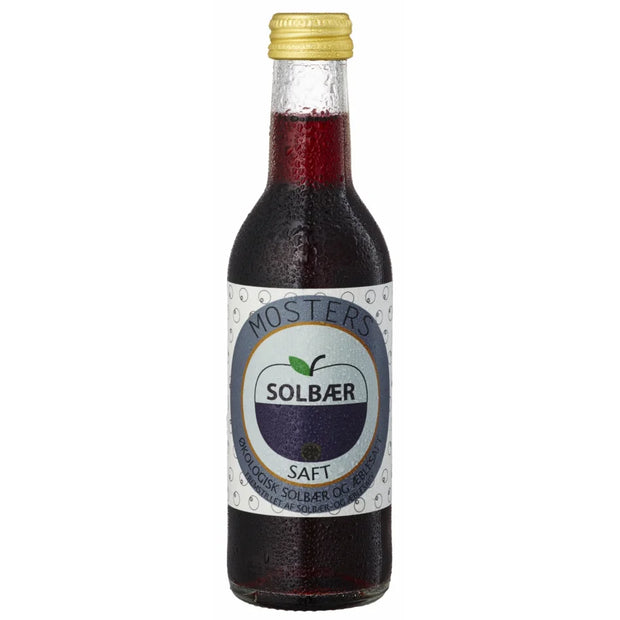 Klosterbryggeriet Mosters Solbær økologisk solbærsaft med æble, 25 cl