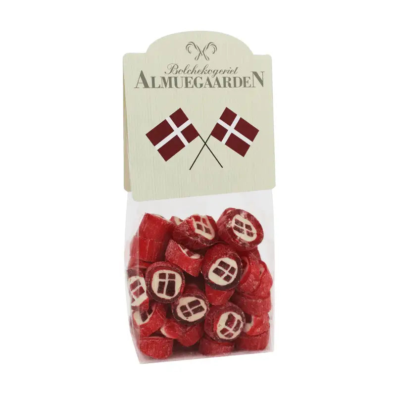 National flag bolcher fra Almuegaarden