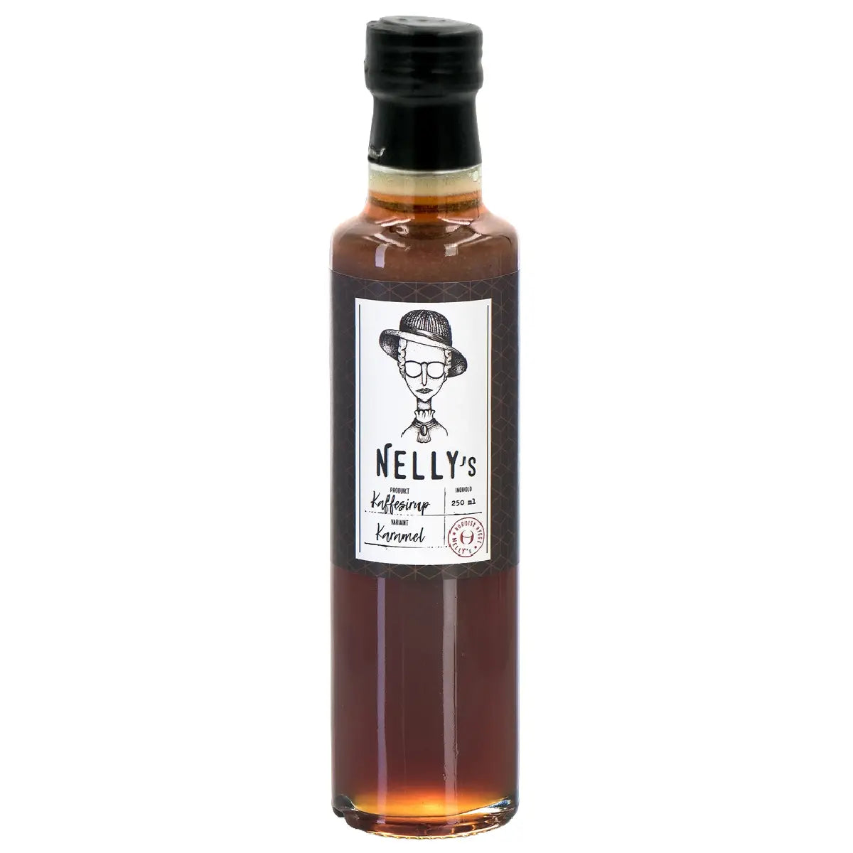 Nelly’s Kaffesirup med Karamel 250 ml