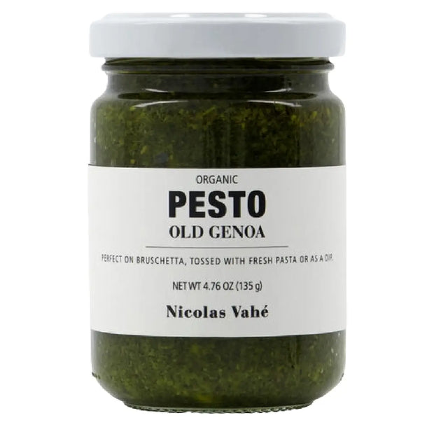 Nicolas Vahé økologisk Pesto Old Genoa med basilikum, parmesan, cashewnødder og pinjekerner, 135 g
