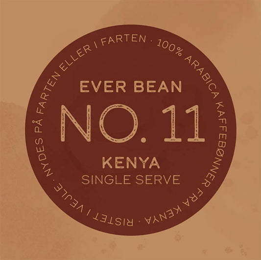 EverBean Single Serve No. 11 Kenya Arabica kaffe i drypfilter til én kop