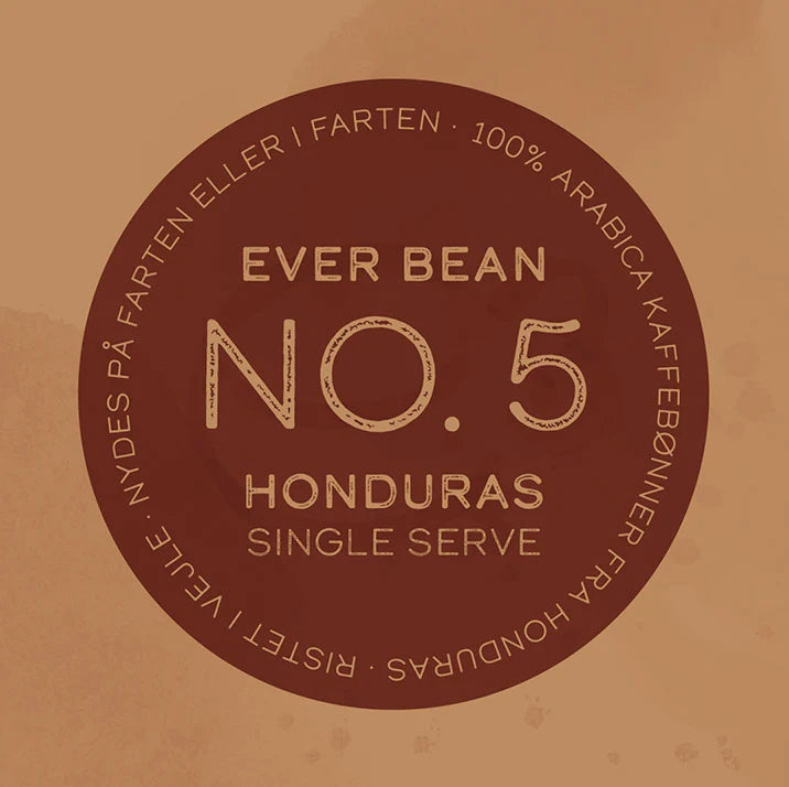 EverBean Single Serve No. 05 Honduras Arabica kaffe i drypfilter til én kop