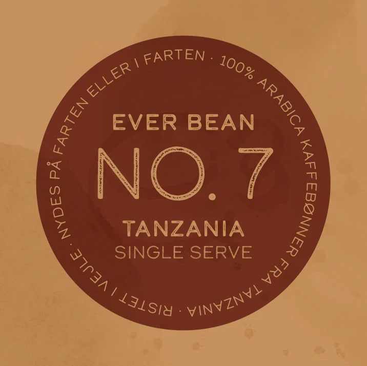 EverBean Single Serve No. 07 Tanzania Arabica kaffe i drypfilter til én kop