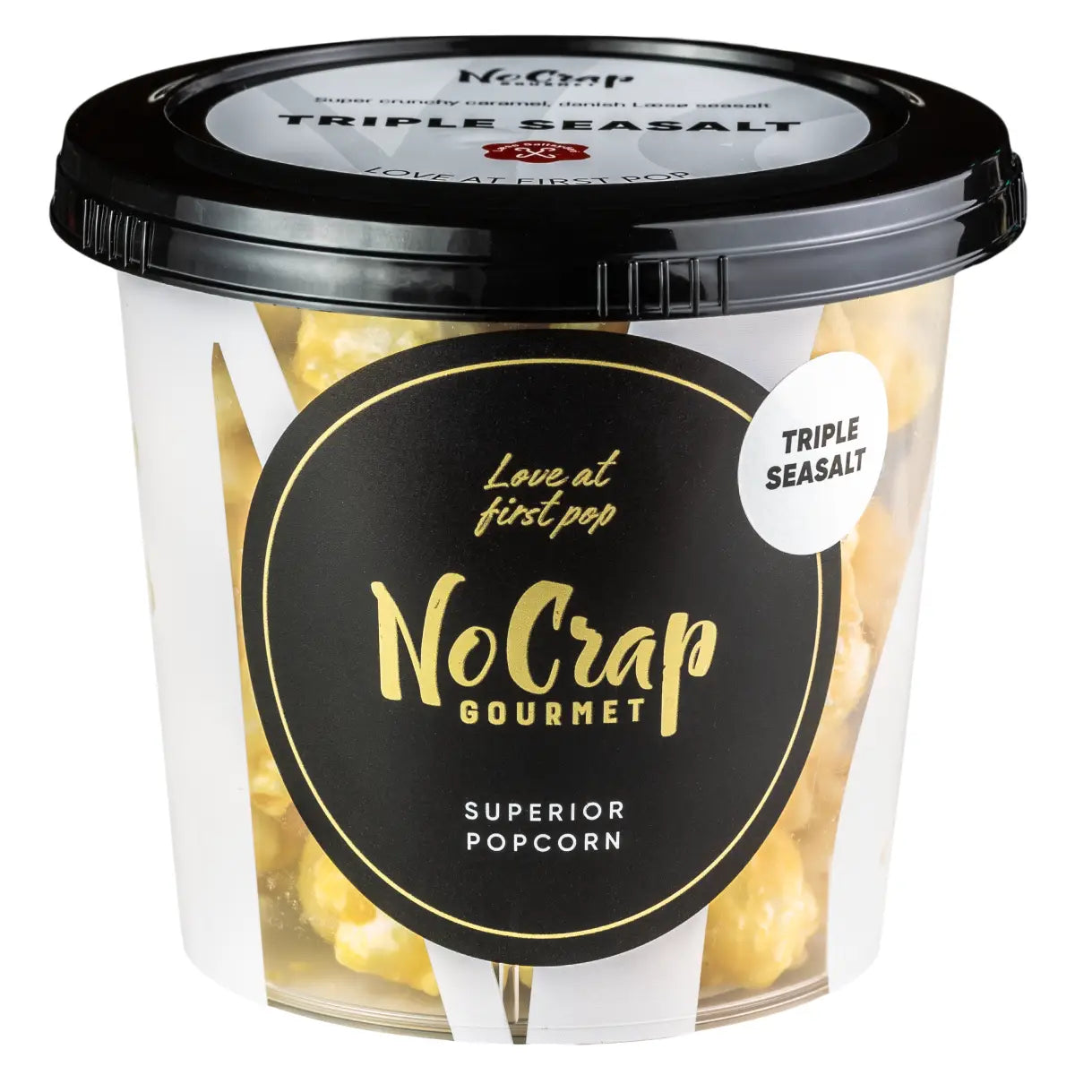 NoCrap Gourmet Saltkaramel Popcorn 65 g med Læsø havsalt