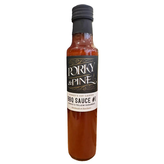 Noormann Porky&Pine BBQ Sauce #1 Mango & Yellow Habanero 25 cl