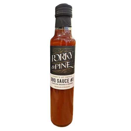 Noormann Porky&Pine BBQ Sauce #3 Carolina Reaper & Orange 25 cl